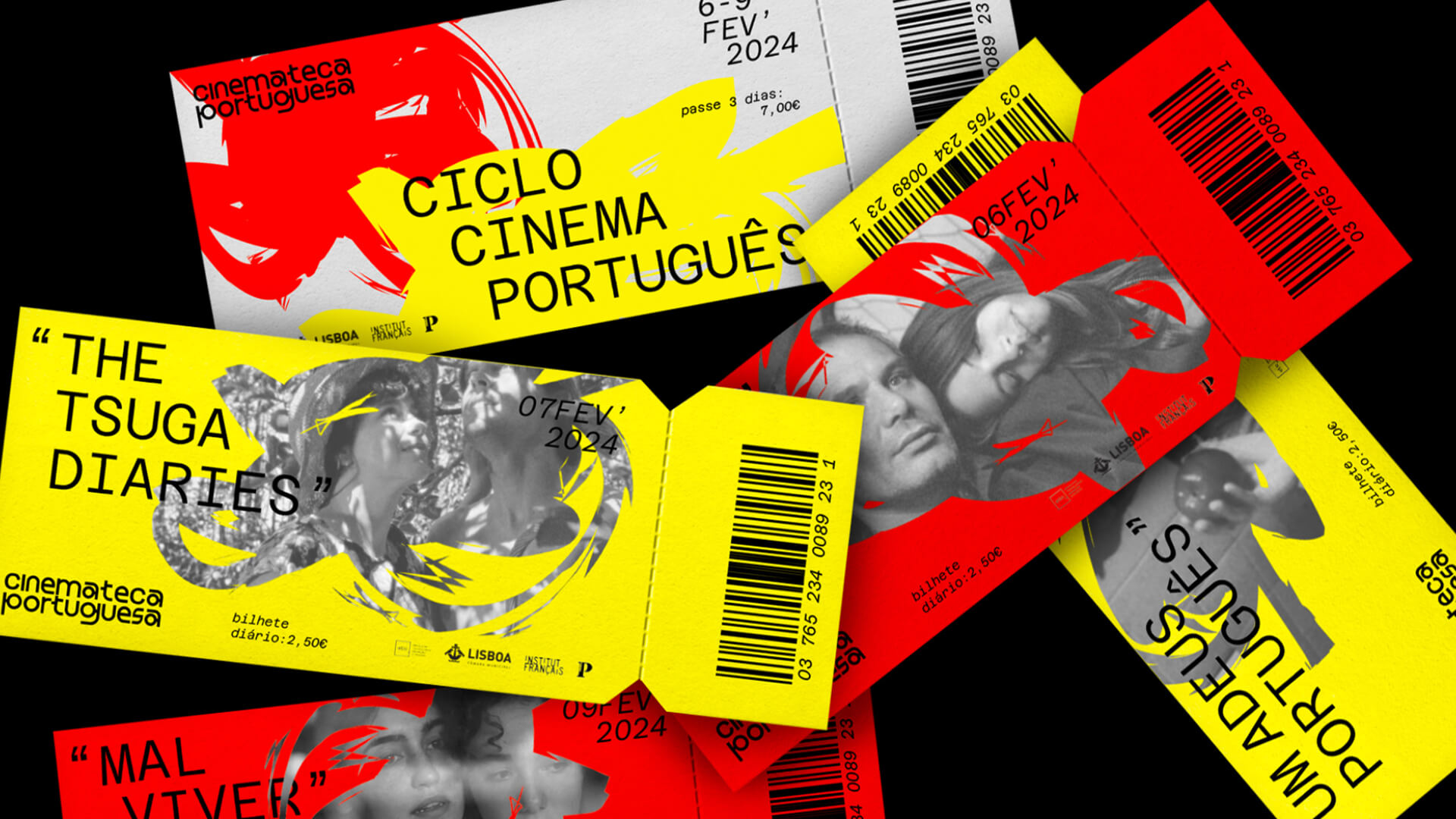 cinemateca portuguesa several movie tickets