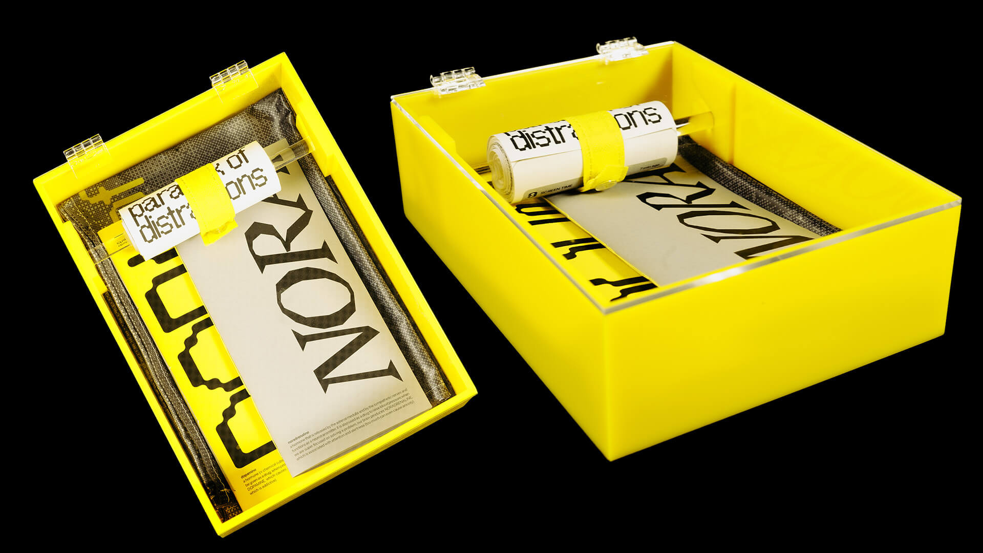 paradox of distractions box of the project two points of view